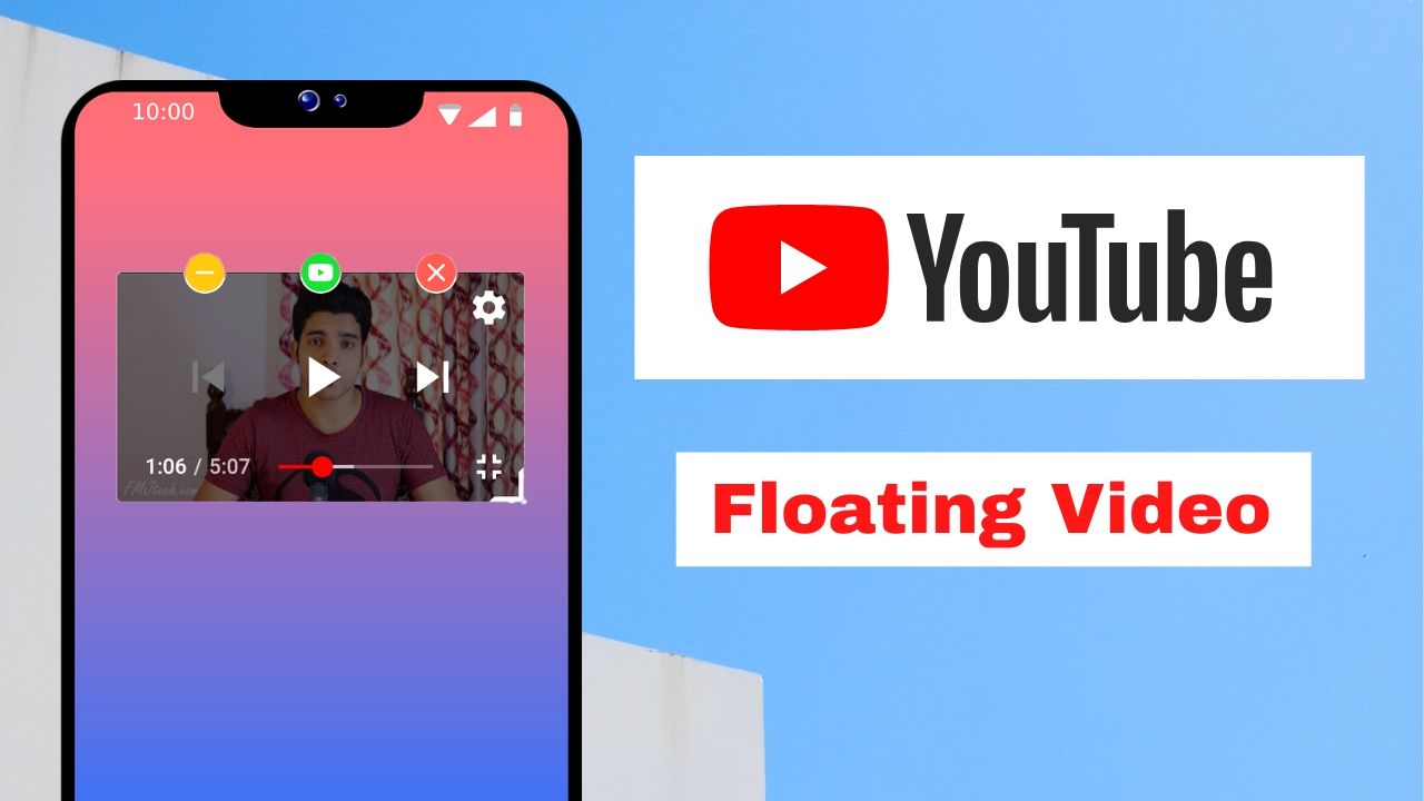 Play YouTube videos in a pop up floating window