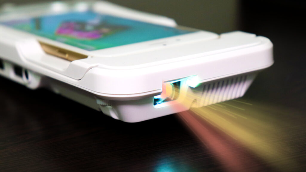 small iphone projector