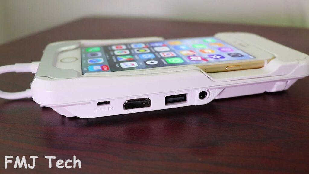 iPhone Projector with HDMI, USB, 3.5mm audio jack